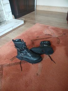 Black boots