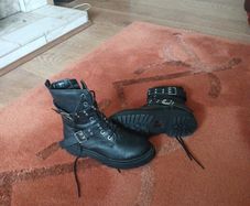 Black boots