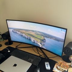 Fox Spirit PGM340 34in Curved Ultrawide Gaming Monitor