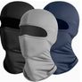 3pcs Breathable Balaclava Face Mask, Lightweight Full Face Cover Liner, Soft Stretch Neck Gaiter Hood, Windproof Cooling Neck Warmer for Men Women, Cycling, Motorcycle, Running, Fishing, Climbing Outdoor Sports. Image 2
