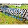 Railing 3  Wrought Iron Wall Blue KAS14 Image 2