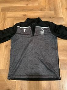 Nottingham Forest Half Zip Top Macron Small