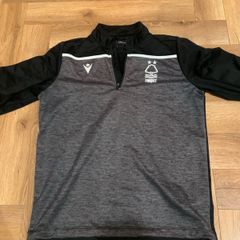 Nottingham Forest Half Zip Top Macron Small