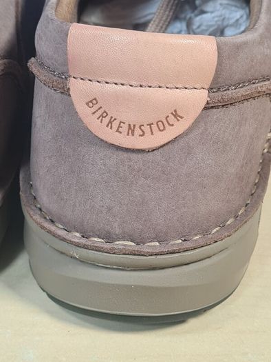 BIRKENSTOCK PASADENA shoes suede leather taupe beige brown Size UK 5 EU 38 boys girls women unisex BRAND NEW BOXED