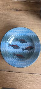 2 x Pasta dishes. The Tain Pottery