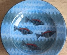 2 x Pasta dishes. The Tain Pottery