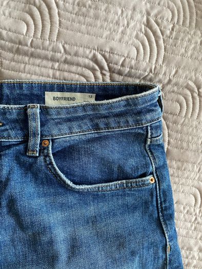 Boyfriend Denim Shorts, Marks & Spencer's, Size 12