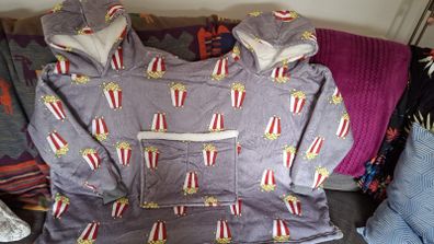 Double buddy popcorn 2 person snuddie