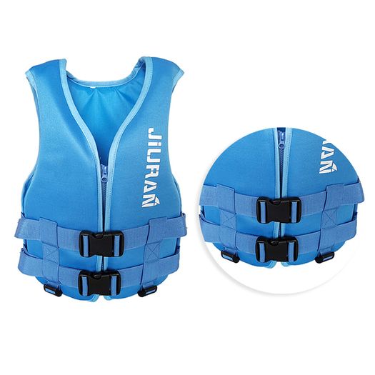 Neoprene Life Jacket Life Vest Buoyancy Aid Blue Size " L "