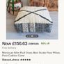 moroccan floor cushion Image 10