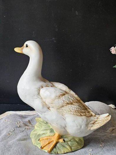 The Leonardo Collection Ceramic White Duck Ornament