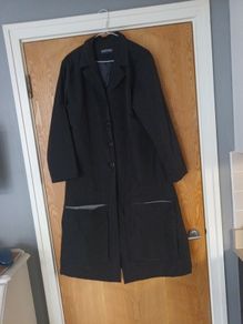 Kokomarina Black Designer  Coat. S. L 14.