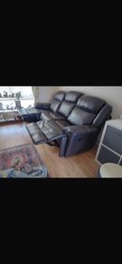 leather sofa