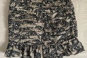 zara mini skirt