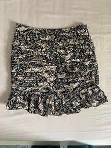 zara mini skirt
