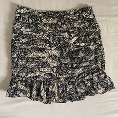 zara mini skirt