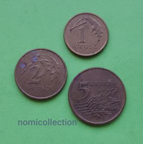 Poland 1991 -2012 years coins.