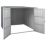 Garden Shed Grey 195x198x159 cm Image 4