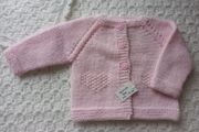 Hand Knit Premature Baby Cardigans: 5-7lbs