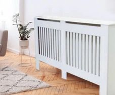 Multiple Sizes/colours Available Elegant Radiator Cover Modern White