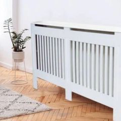 Multiple Sizes/colours Available Elegant Radiator Cover Modern White