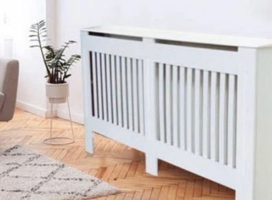 Multiple Sizes/colours Available Elegant Radiator Cover Modern White