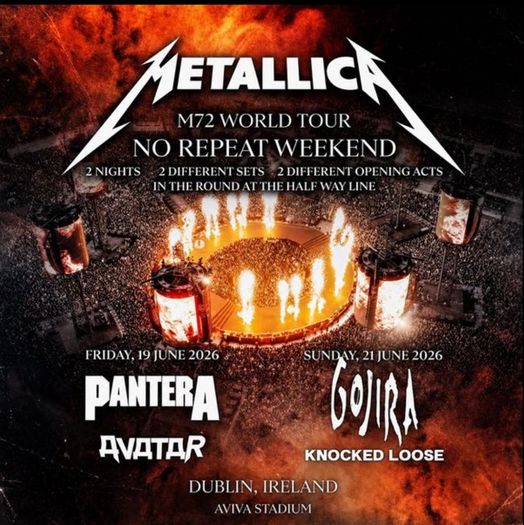Metallica Sun Swap