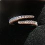 Pandora Sterling Silver 925 Lines Of Sparkle Ring Size P1/2 - 2,60g Image 3