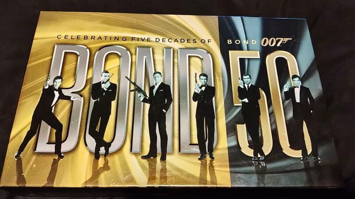 James Bond 50th anniversary Blu ray boxset