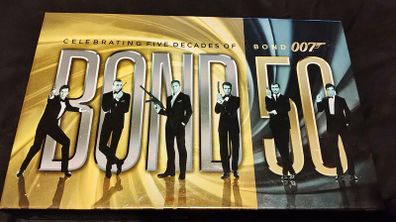 James Bond 50th anniversary Blu ray boxset