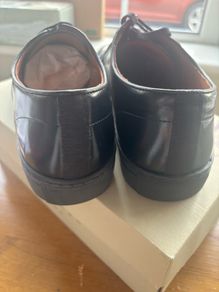 Mens black leather Ted Baker shoes