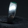 Sterling Silver 925 Green Stone Ring Image 4