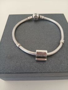 Pandora Bracelet  with Together Forever Charm