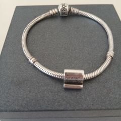 Pandora Bracelet  with Together Forever Charm