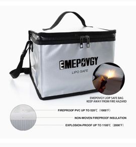 EMEPOVGY Lipo Battery Safety Explosion Protection Bag