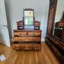 Antique Walnut Bedroom Suite Image 6