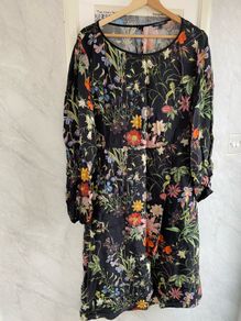 Marc O Polo ladies black floral dress