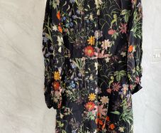 Marc O Polo ladies black floral dress
