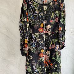 Marc O Polo ladies black floral dress