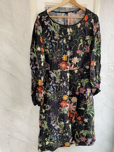 Marc O Polo ladies black floral dress