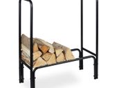 Firewood shelf metal
