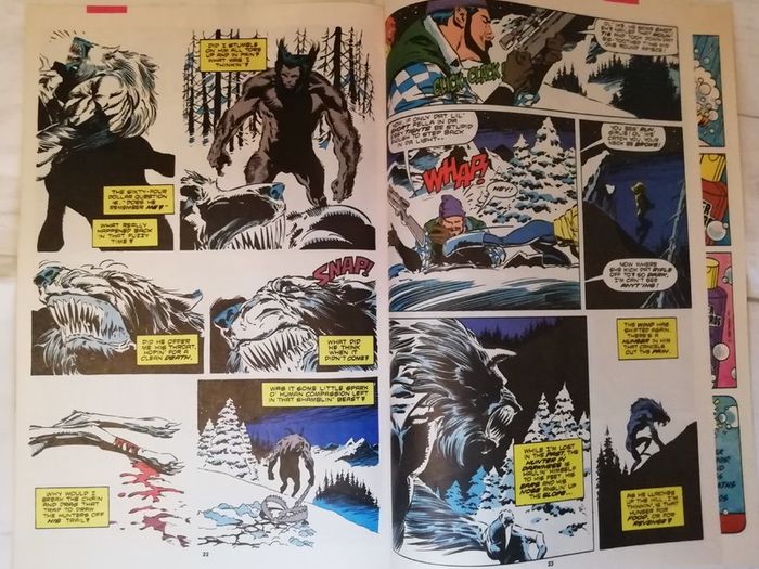Wolverine #34 The Hunter in Darkness: Marc Silvestri - (1990)