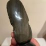 Hand Carved Mexican Gold Sheen Obsidian Figure Image 3