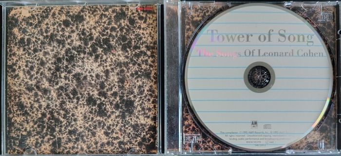 Various - Tower Of Song (The Songs Of Leonard Cohen) CD (1995) Alt Pop Rock VG+