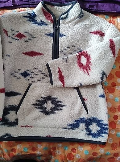 brand new half zip fleece 5 to 6 years