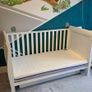 O' Baby Stamford Sleigh cotbed Image 5