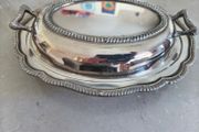 F.B.Rogers Silverware vegetable dish with lid