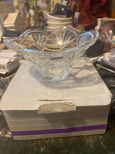 waterford bowl with box free postage