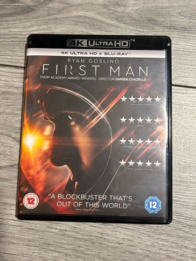 First Man [4K] [Blu-ray] UHD stars Ryan Gosling