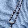 Vintage Van galz .925 silver & swarovski necklace Image 3